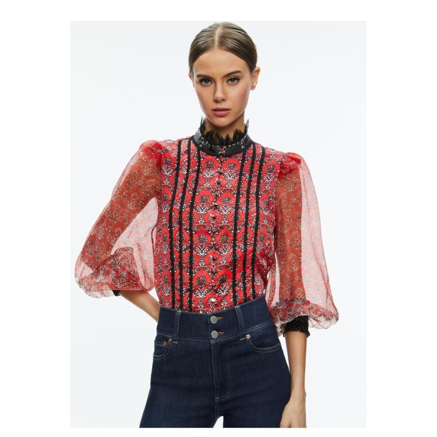 Mulher ALICE & OLIVIA | Blusas Senhora Allure Medallion