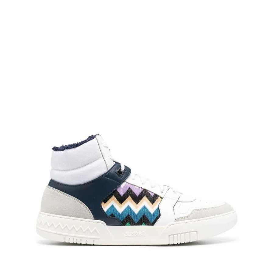 Acessorios MISSONI | Tenis White Blue Detail