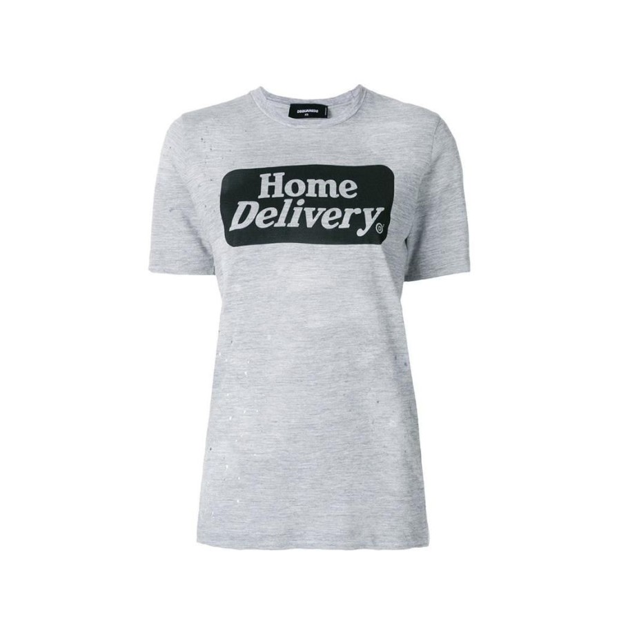 Mulher DSQUARED2 | Tee Shirt Grey Mel