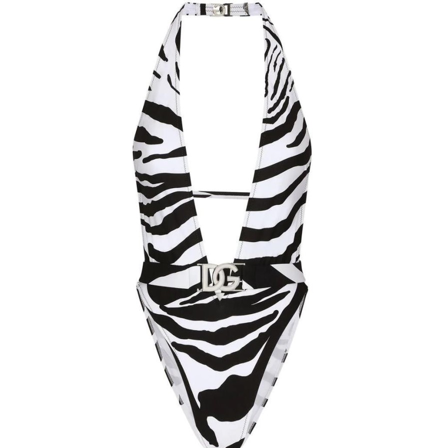 Mulher DOLCE&GABBANA | Fatos Banho Zebra B/N