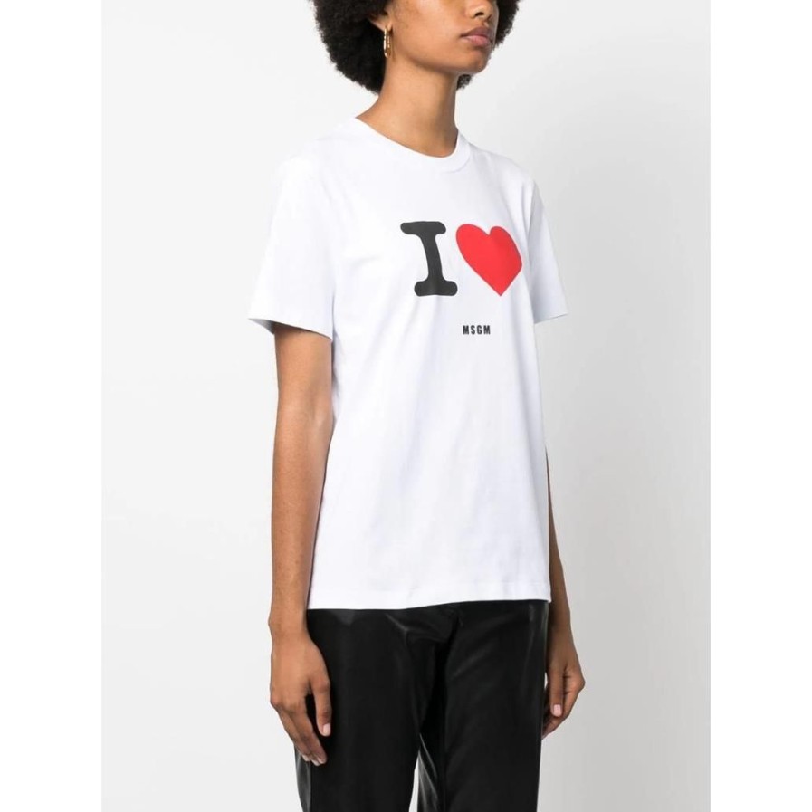 Mulher MSGM | Tee Shirt White/Optical