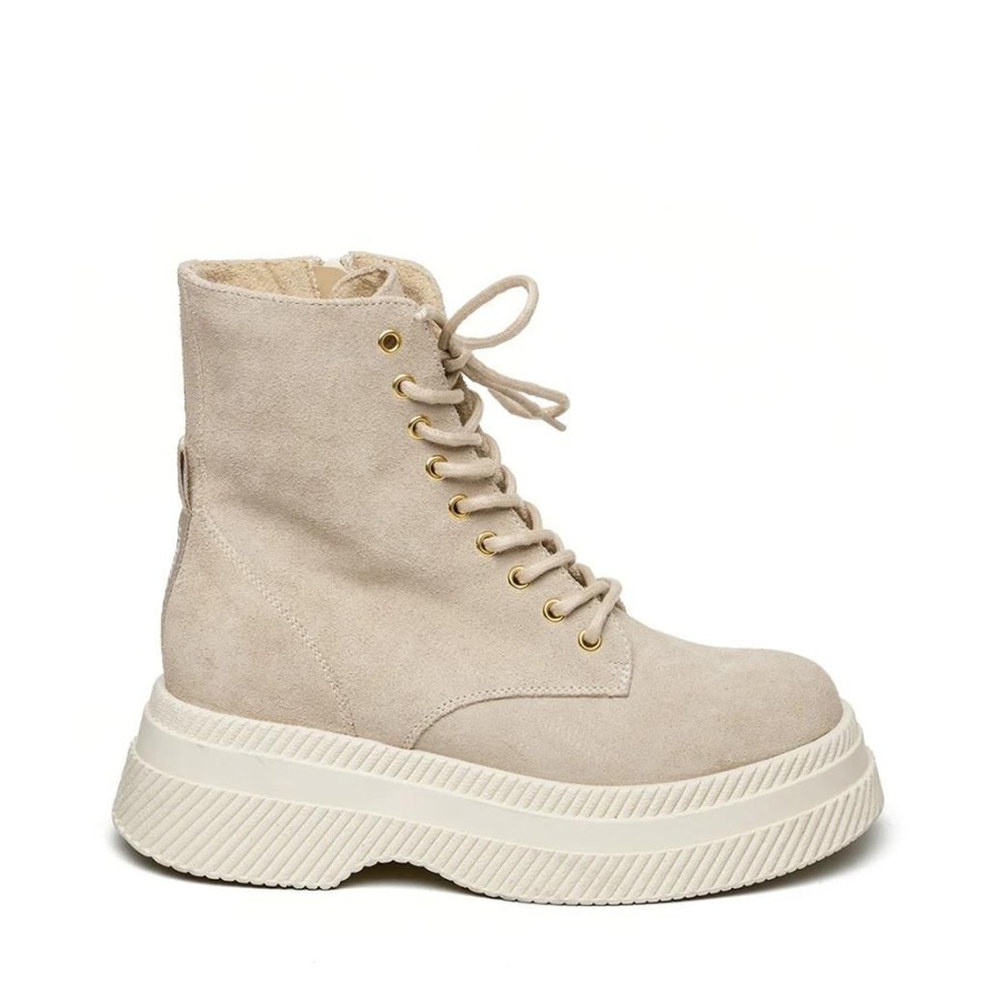 Acessorios STEVE MADDEN | Botas Beige Suede