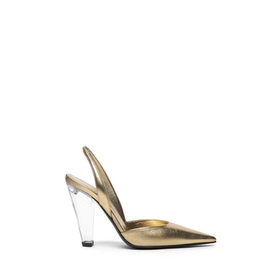 Acessorios 3 JUIN | Sapatos Ross Metallic Gold