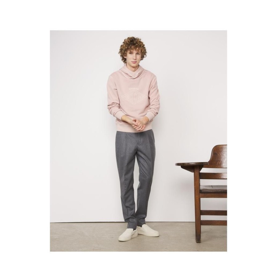 Homem OFFICINE GÉNÉRALE | Camisolas Pink / Ecru