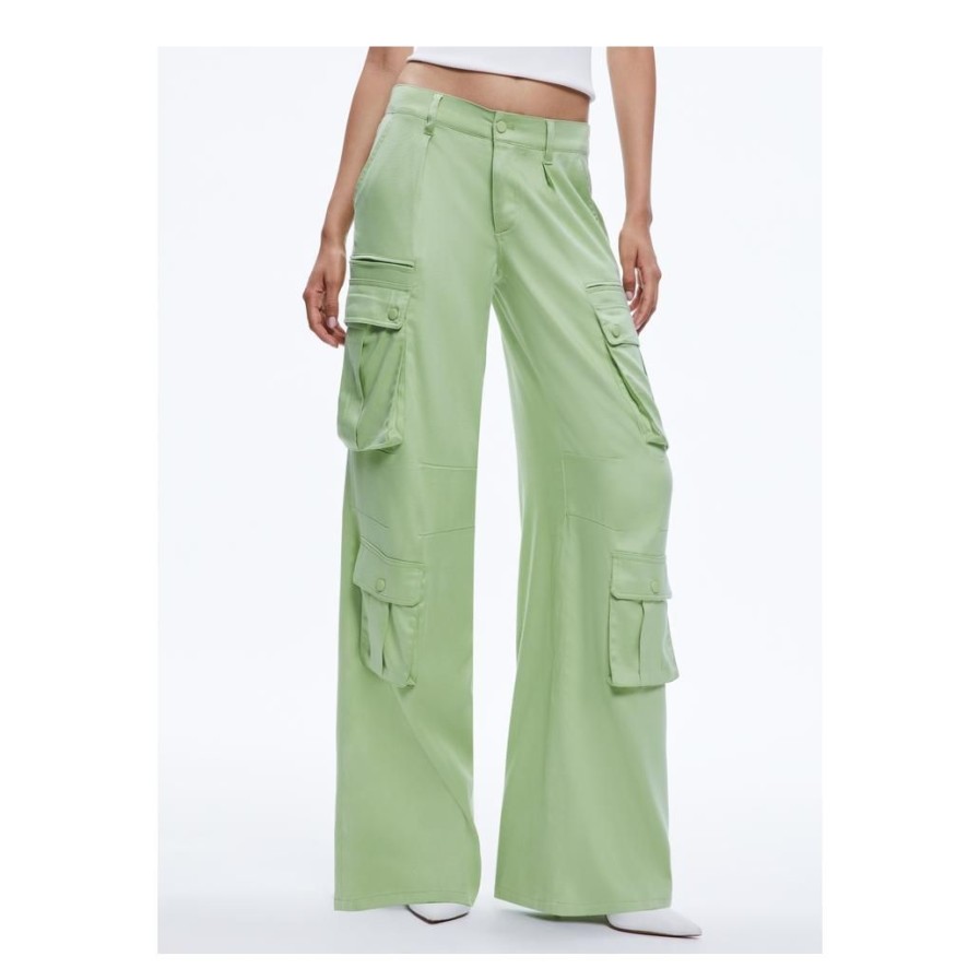 Mulher ALICE & OLIVIA | Calcas D334 Green Tea