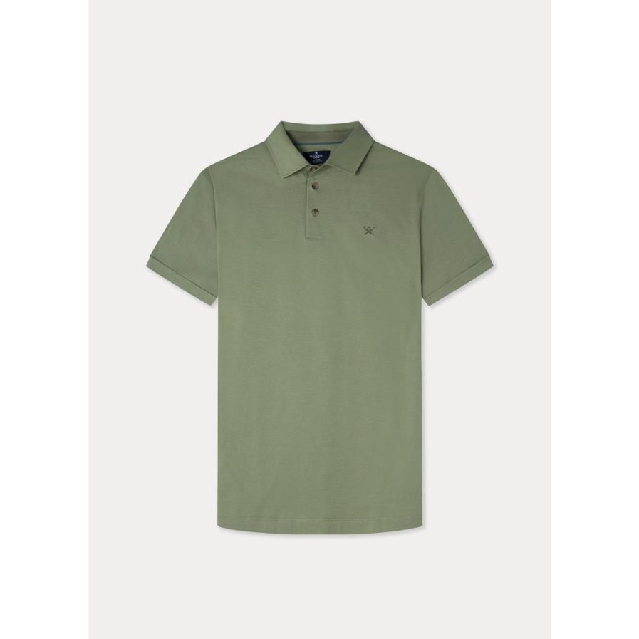 Homem HACKETT | Tee Shirt 6Ftoil Green